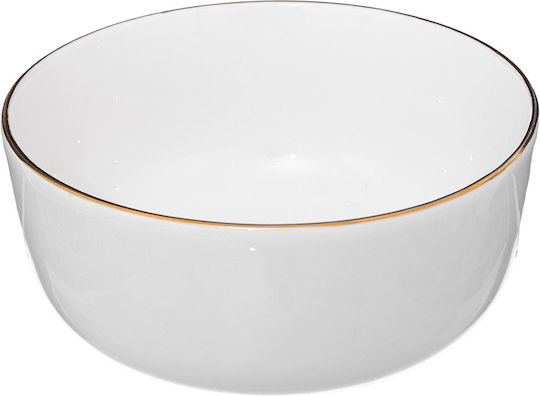 Sublima Müslischüssel Rund aus Porzellan White mit Durchmesser 15cm