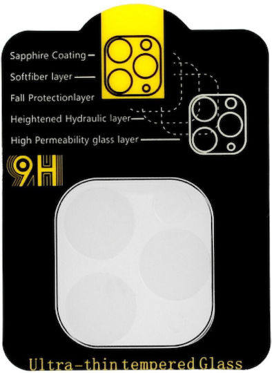 iSelf Προστασία Κάμερας Tempered Glass Μαύρο για το iPhone 14 Pro.