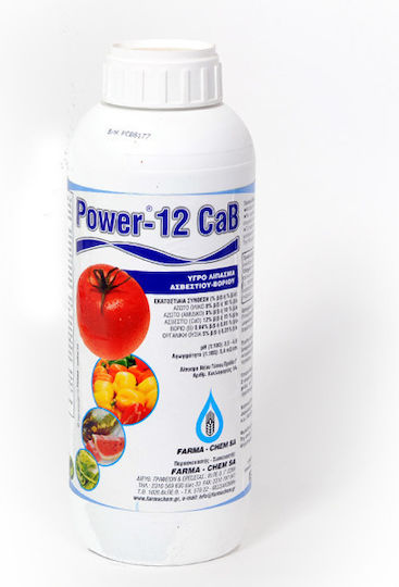 Power 12 Cab Υγρό Λίπασμα Ασβεστίου, Βορίου 1lt