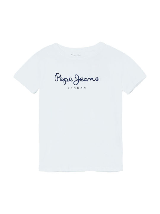 Pepe Jeans Παιδικό T-shirt Λευκό