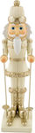 Zen Collection Plastic Christmas Nutcracker 23cm Gold