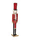 Atmosphera Nutcracker de Crăciun Lemn Roșu Înălțime 106cm.
