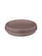 Spitishop F V Mayaj Dune Ceramic Soap Dish Countertop Purple