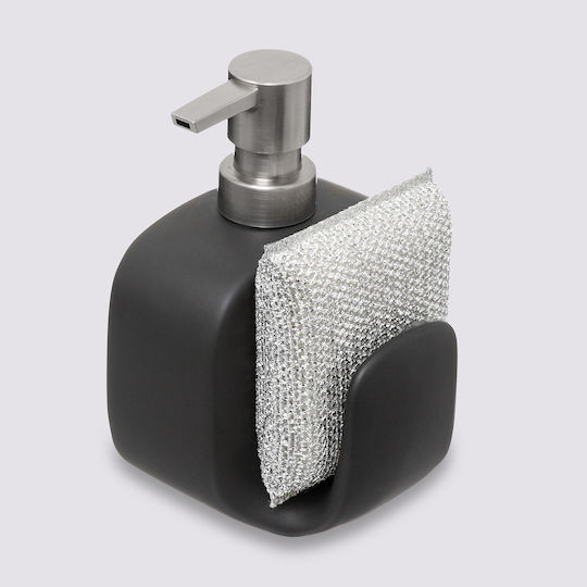 5Five F-V Spender Keramik mit Schwammhalter Gray 400ml