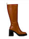 Gioseppo Leather Women's Boots Tan