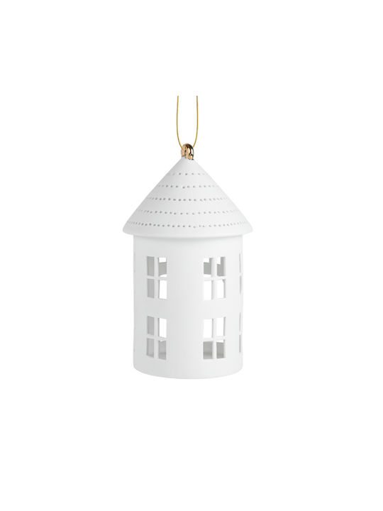 Raeder Lighthouse Christmas Ornament White 16cm RD