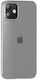 Usams Gentle Back Cover Plastic 0.55mm White (iPhone 12 / 12 Pro)