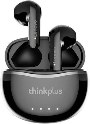 Lenovo X16 Ohrstöpsel Bluetooth Freisprecheinrichtung Kopfhörer mit Schweißbeständigkeit und Ladehülle Schwarz
