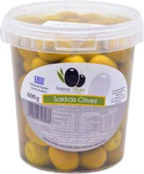 Sakkas Olives Ελιές Πράσινες 600gr