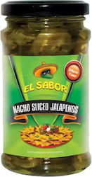 El Sabor Πιπεριές Nacho Sliced Jalapenos 225gr