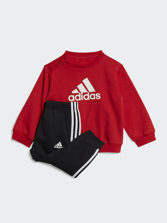 adidas Kids Sweatpants Set Red