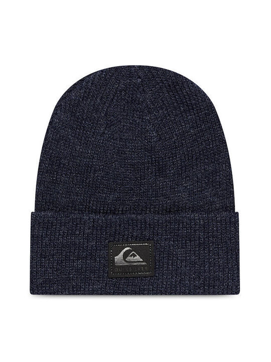 Quiksilver Beanie Ανδρικός Σκούφος με Rib Πλέξη σε Navy Μπλε χρώμα