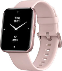 Zeblaze Beyond Aluminium 45mm Smartwatch με Παλμογράφο (Ροζ)