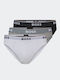 Men's Slips Black/Grey/White 3Pack