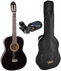 Valencia Classical Guitar 4/4 Black