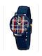 U.S. Polo Assn. Remy Women's Watch with Blue Rubber Strap