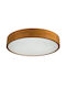 Kanlux Jasmin Ceiling Mount Light 47.5cm Gold with Socket E27