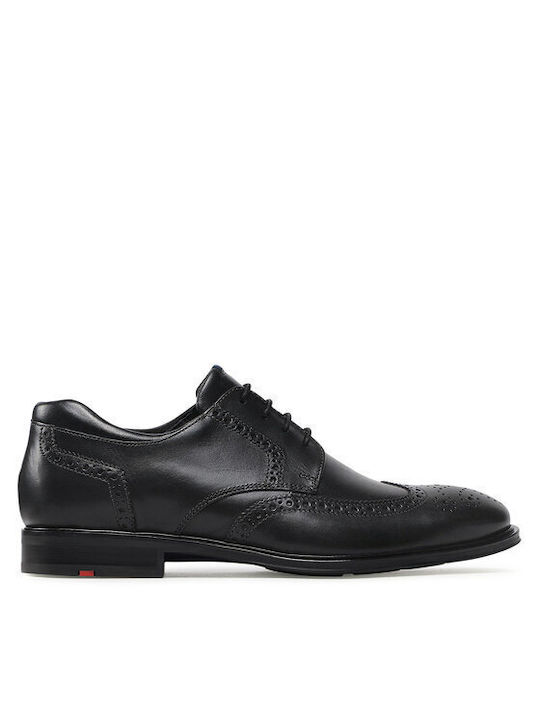 Lloyd Leder Herren Oxfords Schwarz