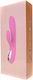 Boss Of Toys Vibrator Kaninchen Joker Heating Double Vibrating Massage Stick 21.7cm Pink