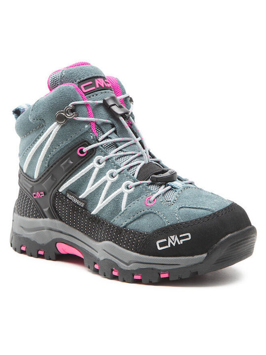 CMP Kids Hiking Boots Rigel Mid Waterproof Gray