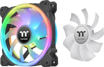 Thermaltake Swafan Case Fan 120mm με RGB Φωτισμό και Σύνδεση 9-Pin 3τμχ