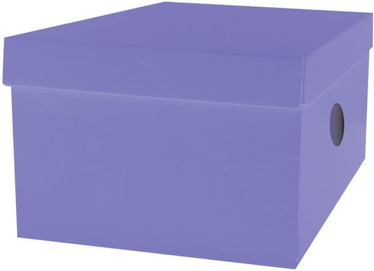 Diakakis Hârtie Cutie de Arhivare cu Capac The Littlies 24x33x18cm. Violet