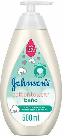 Johnson & Johnson Υποαλλεργικό Παιδικό Αφρόλουτρο Cotton Touch σε Μορφή Gel 500ml