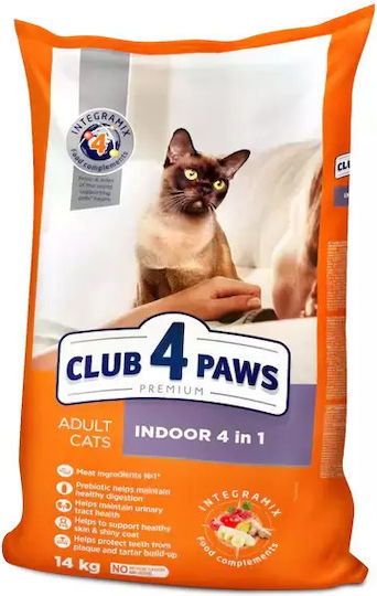 Club 4 Paws Premium Суха Храна за Възрастни Котки с Пилешко 14кг