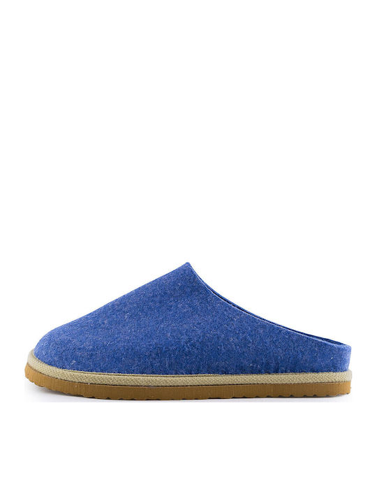 Adam's Shoes Winter Damen Hausschuhe Blau