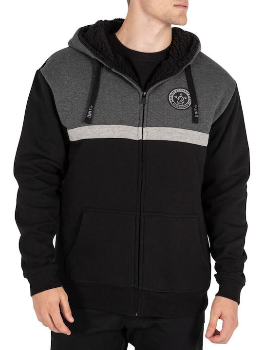 UNITATE BARON BARON ZIP HOODIE NEGRU