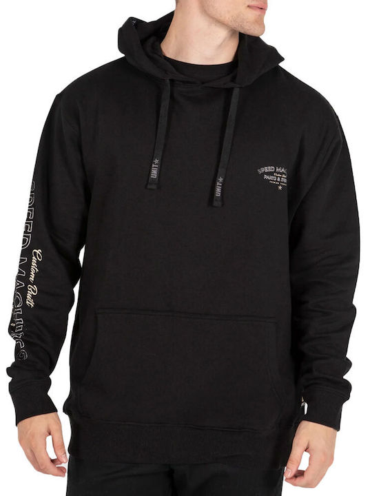 UNIT SPEEDWAY HOODIE BLACK