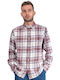 Vince Long-sleeved Cotton Shirt Checked Multicolour