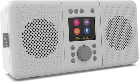 Pure Elan Connect+ Επιτραπέζιο Ραδιόφωνο Μπαταρίας DAB+ με Bluetooth και USB Γκρι