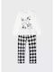 Mayoral Kids' Pajamas Winter Ecru