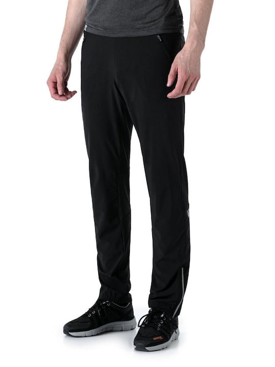Heyes Hose Elastisch in Lockere Passform Schwarz