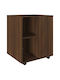 Shelf Floor Brown Oak 60x53x72cm