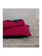 Nima Abalone Duvet Cover Set 220x240cm Double with 2 Pillowcases Ruby / Red / Black