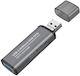 ADS-102 Card Reader USB 3.0 / micro USB για SD Γκρι