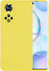 Sonique Back Cover Silicone Yellow (Huawei Nova...
