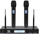 W-Audio RM 30T Twin UHF Handheld Radio (863.1Mhz/864.8Mhz) Set Wireless Microphone Handmade for Vocals