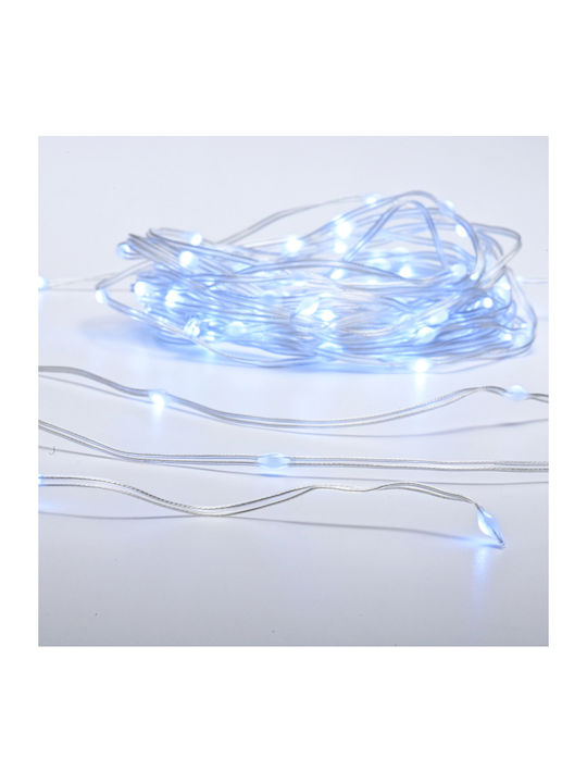 300 Lichterketten LED 30m. Kaltes Weiß in Zeich...