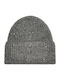 Beanie Frauen Beanie mit Rippstrick in Gray Farbe