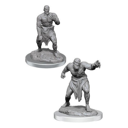 WizKids Dungeons & Dragons Nolzur's Marvelous Flesh Golems Unpainted Figures 2τμχ