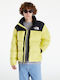 1996 Retro Nuptse Χειμωνιάτικο Μπουφάν Puffer Κίτρινο