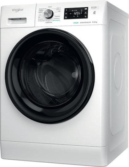 Whirlpool Waschtrockner 8kg/6kg Dampf 1400 Umdrehungen