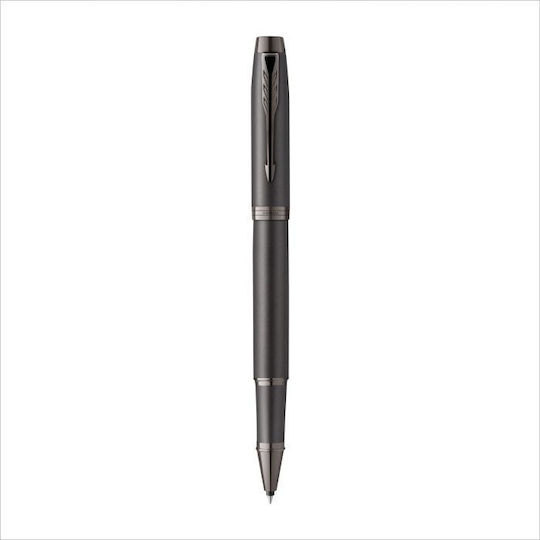 Parker Parker IM Monochrome Titanium Rollerball Kugelschreiber Blau Personalisierung