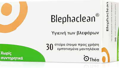 Thea Pharma Hellas Blephaclean Очни пластыри в Бял цвят 30бр