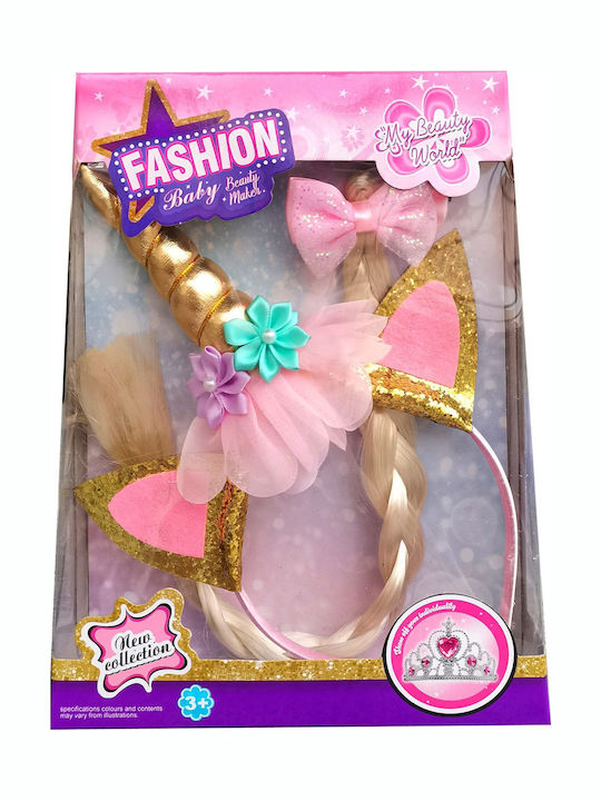 Blue Toys Kids Headband with Unicorn Gold