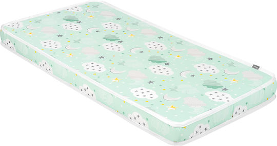 Kikka Boo Mattress Crib Fantasia Clouds Mint 70cmx140cmx9cm