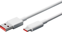 Xiaomi USB 3.1 Cable USB-C male - USB-A male Λευκό 1m (BHR6032GL)